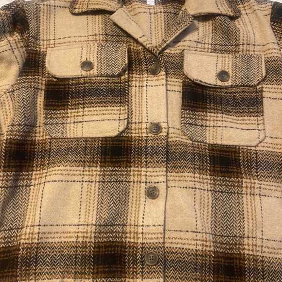 Time and tru women’s plaid shacket - Picture 7 of 7
